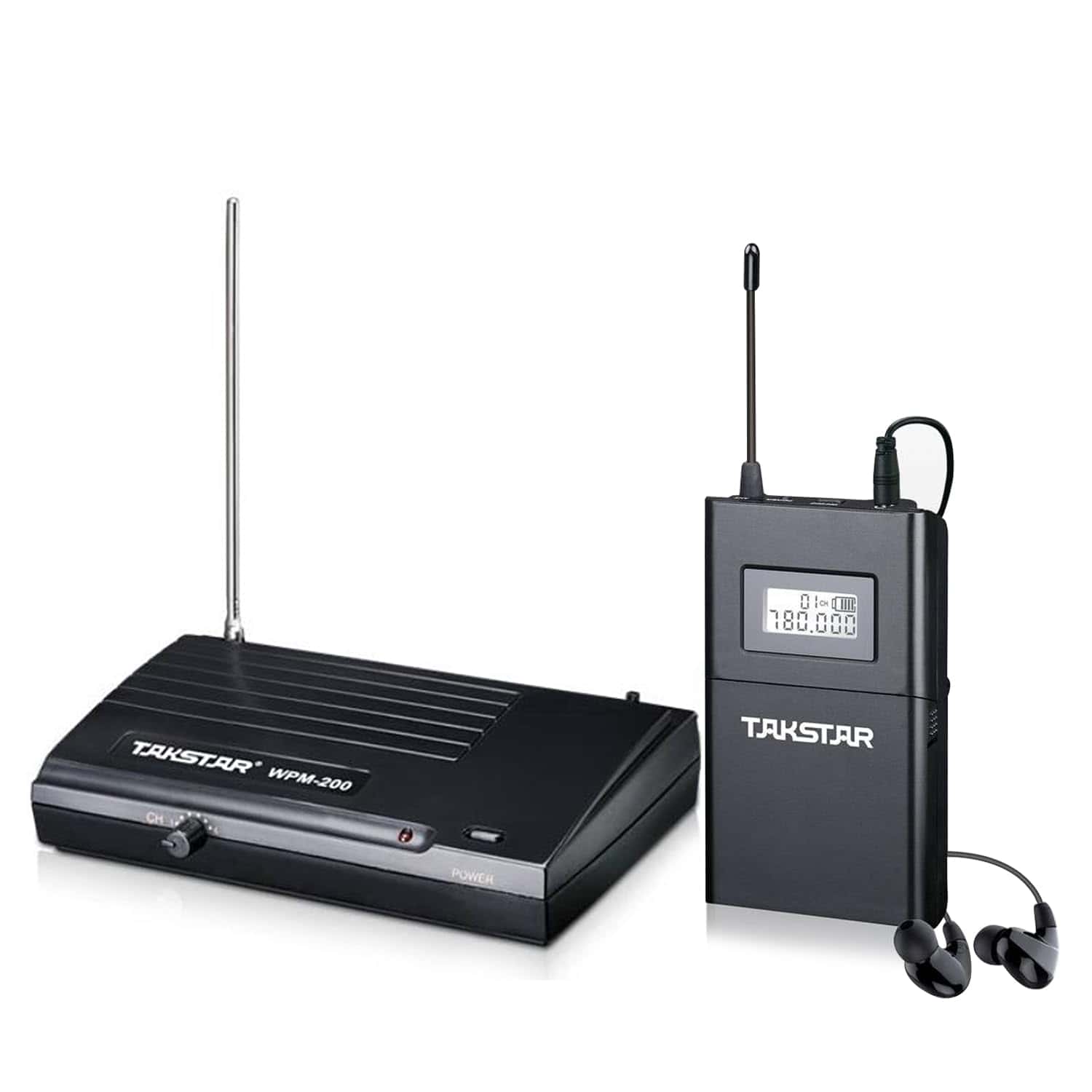 Sistema de Monitor Inalámbrico Takstar WPM-200 In-Ear para