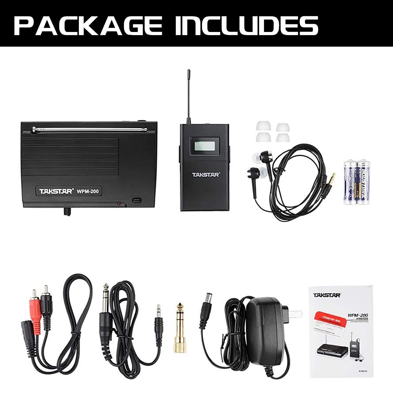 Sistema de Monitor Inalámbrico Takstar WPM-200 In-Ear para - Imagen 7