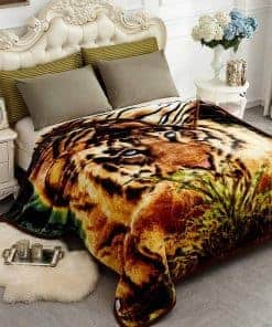 Manta Gruesa de Felpa Falsa Coreana JYK 75�x87� y 5 LB