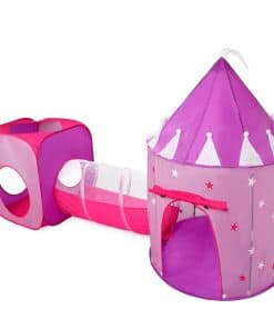 Tienda de princesas con túnel para niñas. Castillo con
