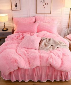 Juego de Funda de Edredón de Lujo LIFEREVO Peluda y