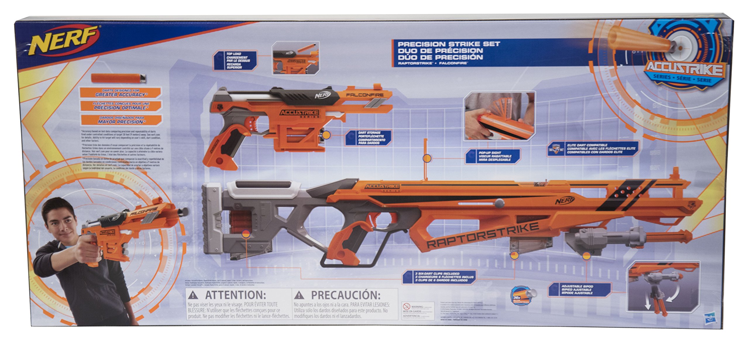 Set de Lanzadores RaptorStrike y FalconFire de Nerf - Imagen 3