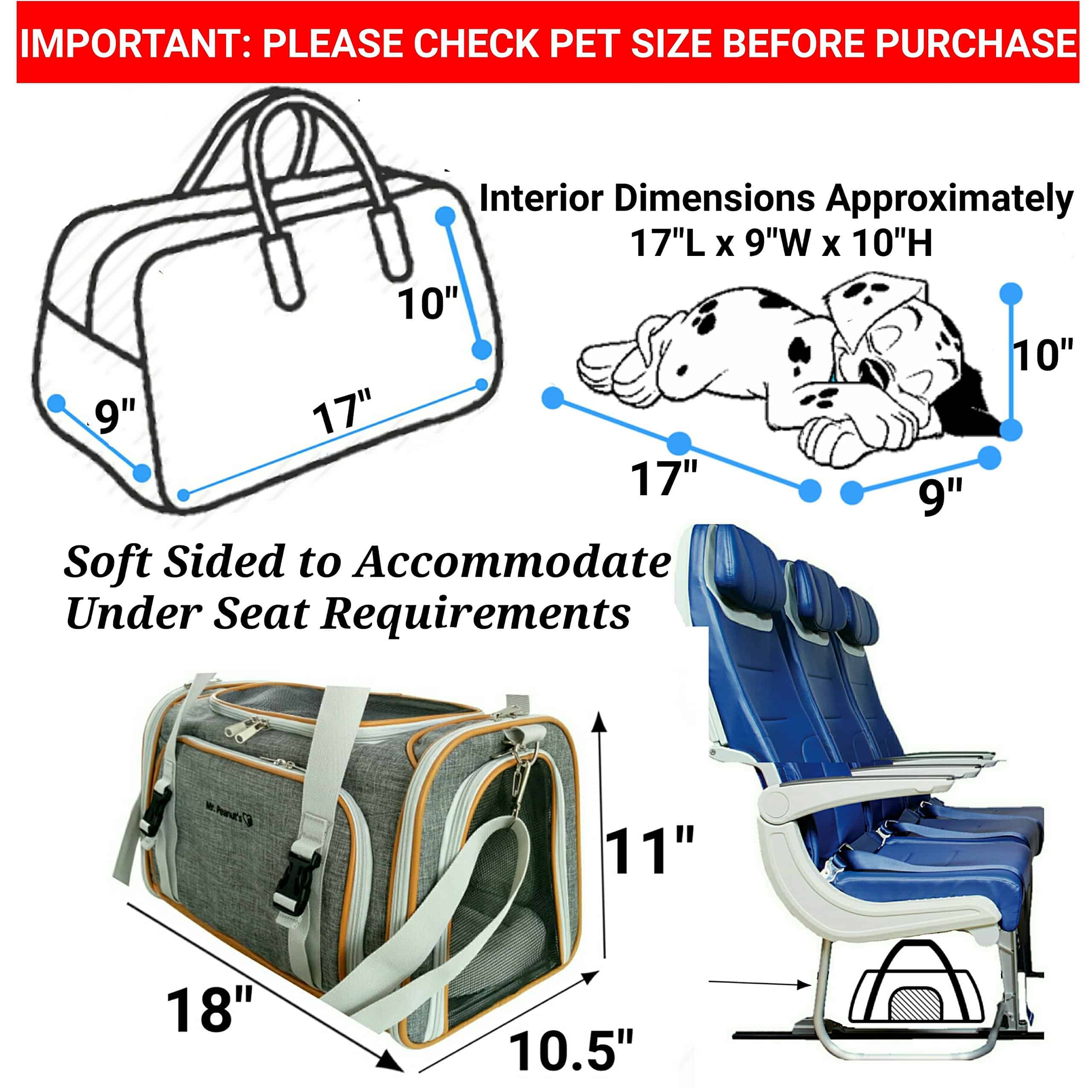 Transportadora suave aprobada por líneas aéreas de Mr. - Imagen 6