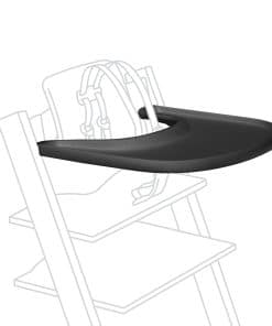 Bandeja Stokke, Negro - Diseñada Exclusivamente para Silla