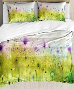 Juego de Funda nórdica Ambesonne Watercolor, Vista Borrosa