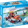 Playmobil Dino Hovercraft con Motor Submarino