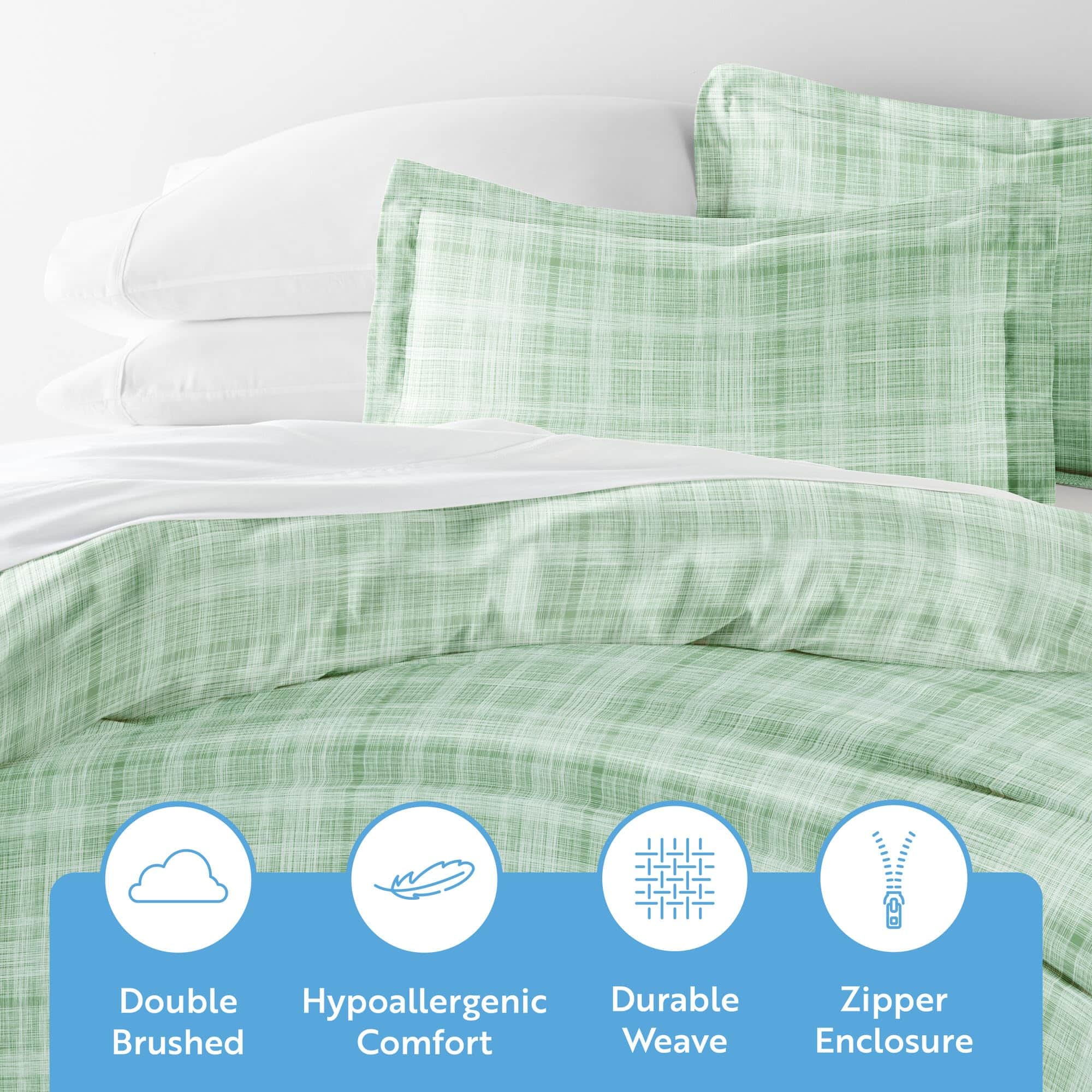 Funda nórdica Linen Market Queen (Bosque) - Experimenta la - Imagen 5