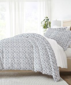 Linen Market Duvet Cover King Size (Azul Marino) -