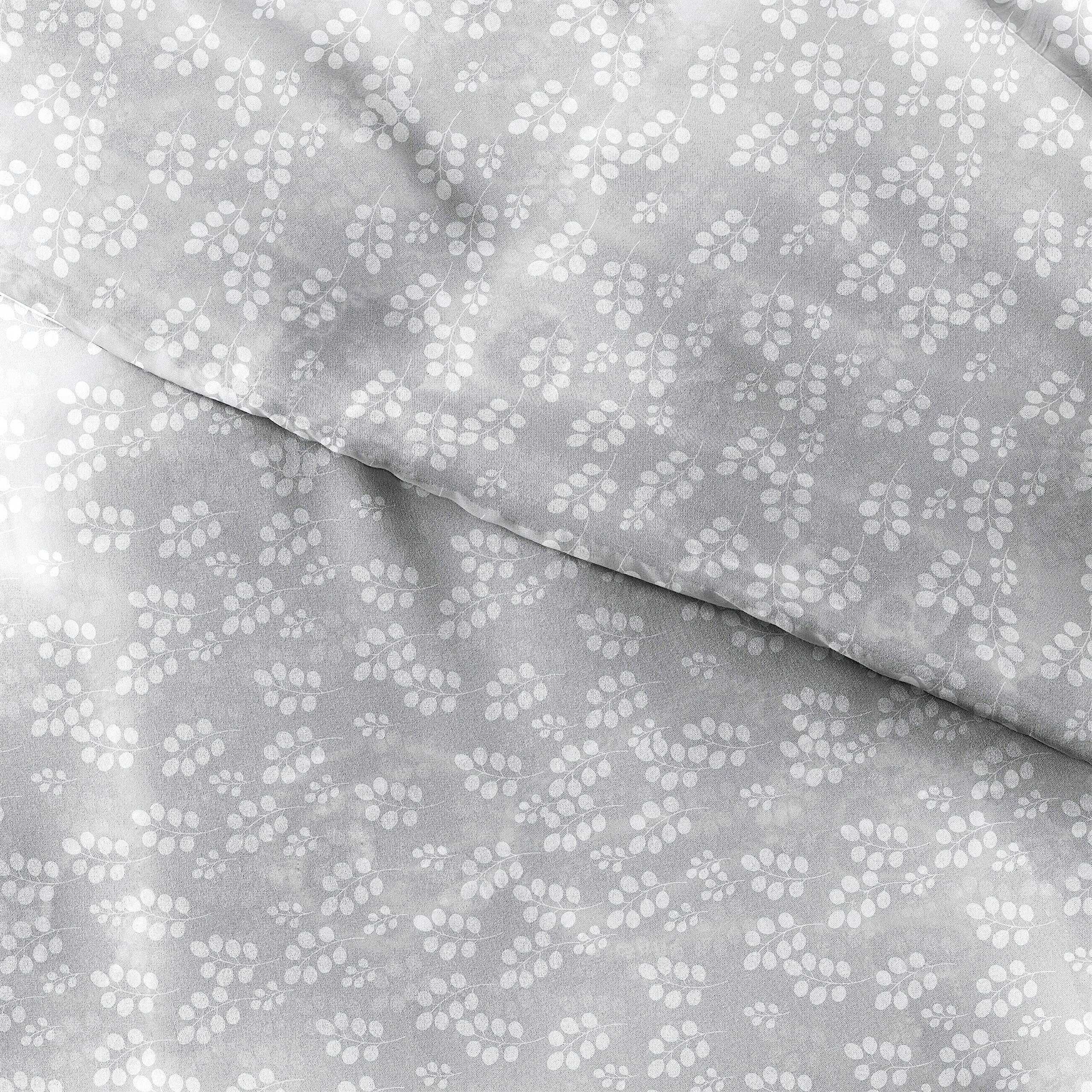 Funda de Edredón Linen Market Queen (Gris) - Experimenta la - Imagen 3