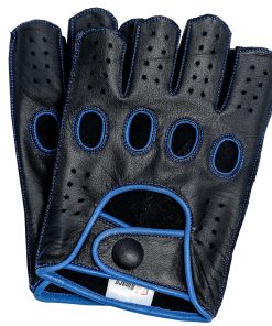 Guantes de conducción de motocicleta de cuero genuino