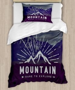 Juego de Funda nórdica de Aventura Ambesonne, Palabras