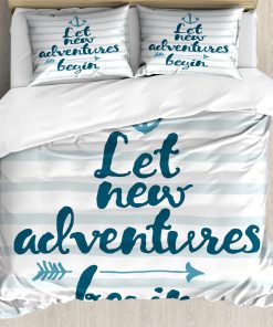 Juego de Funda de Edredón Ambesonne Adventure, Rayas