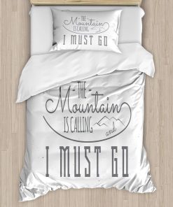 Juego de Funda Nórdica de Ambesonne Adventure, Diseño de