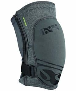 Rodilleras transpirables IXS Flow Zip (Gris, Mediano) -