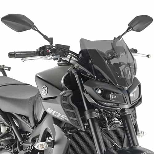 GIVI A2132 Wind Shield - Yamaha FZ-09 MT-09, humo