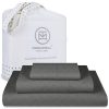 Conjunto de sábanas de algodón para cama individual