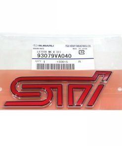 Emblema para maletero trasero Subaru STi para Impreza WRX