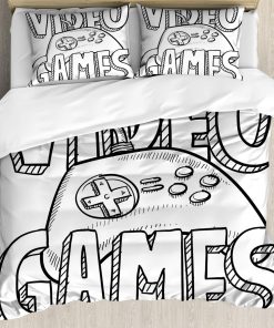 Juego de Funda de Edredón Lunarable Cartoon, Diseño de