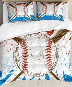 Juego de funda nórdica Lunarable Sports, Bats de béisbol