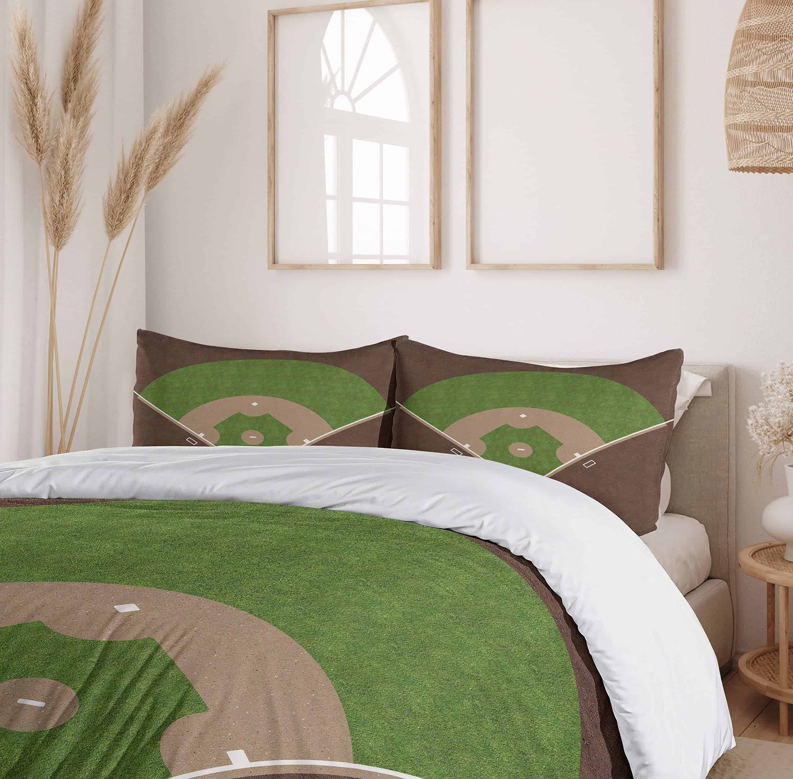 Juego de Funda Nórdica Lunarable Sports, Campo de Béisbol - Imagen 7