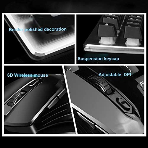 Teclado y Ratón Inalámbricos con Sensación Mecánica, Set de - Imagen 7