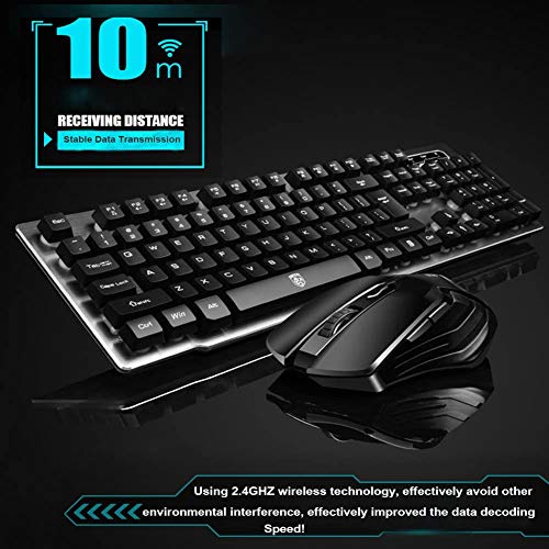 Teclado y Ratón Inalámbricos con Sensación Mecánica, Set de - Imagen 5