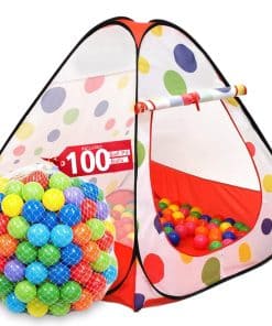 Tienda de Juego de Pelotas Kiddey para Niños - Incluye 100