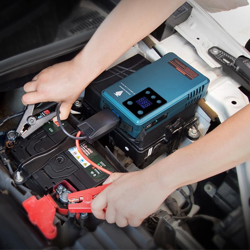 Arrancador de Batería con Compresor de Aire, Arrancador de - Imagen 4