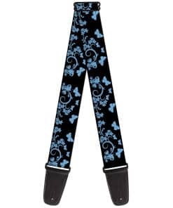 Correa de guitarra Buckle-Down GS-W30232 - Mariposa Garden,