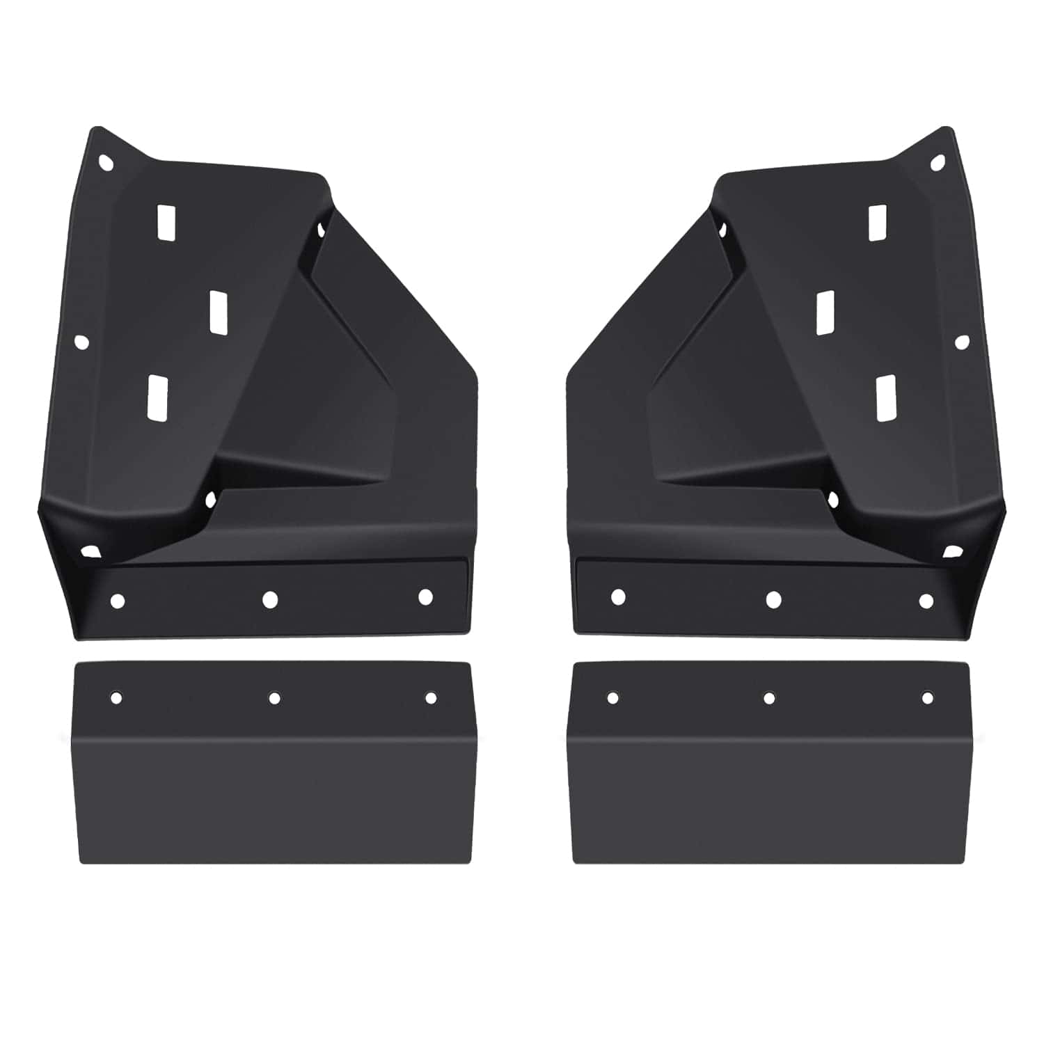 CPOWACE Guardabarros Delanteros Negros Compatibles con