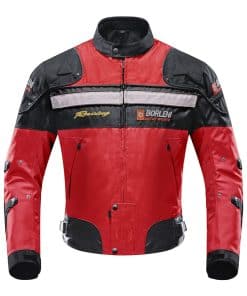 Chamarra de Moto BORLENI Chamarra de Motocicleta a Prueba