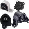 Set de 4 soportes de motor frontal izquierdo trasero y