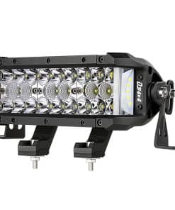 Niking Auto Barra de Luz LED, 8 Pulgadas 102W Triple Fila