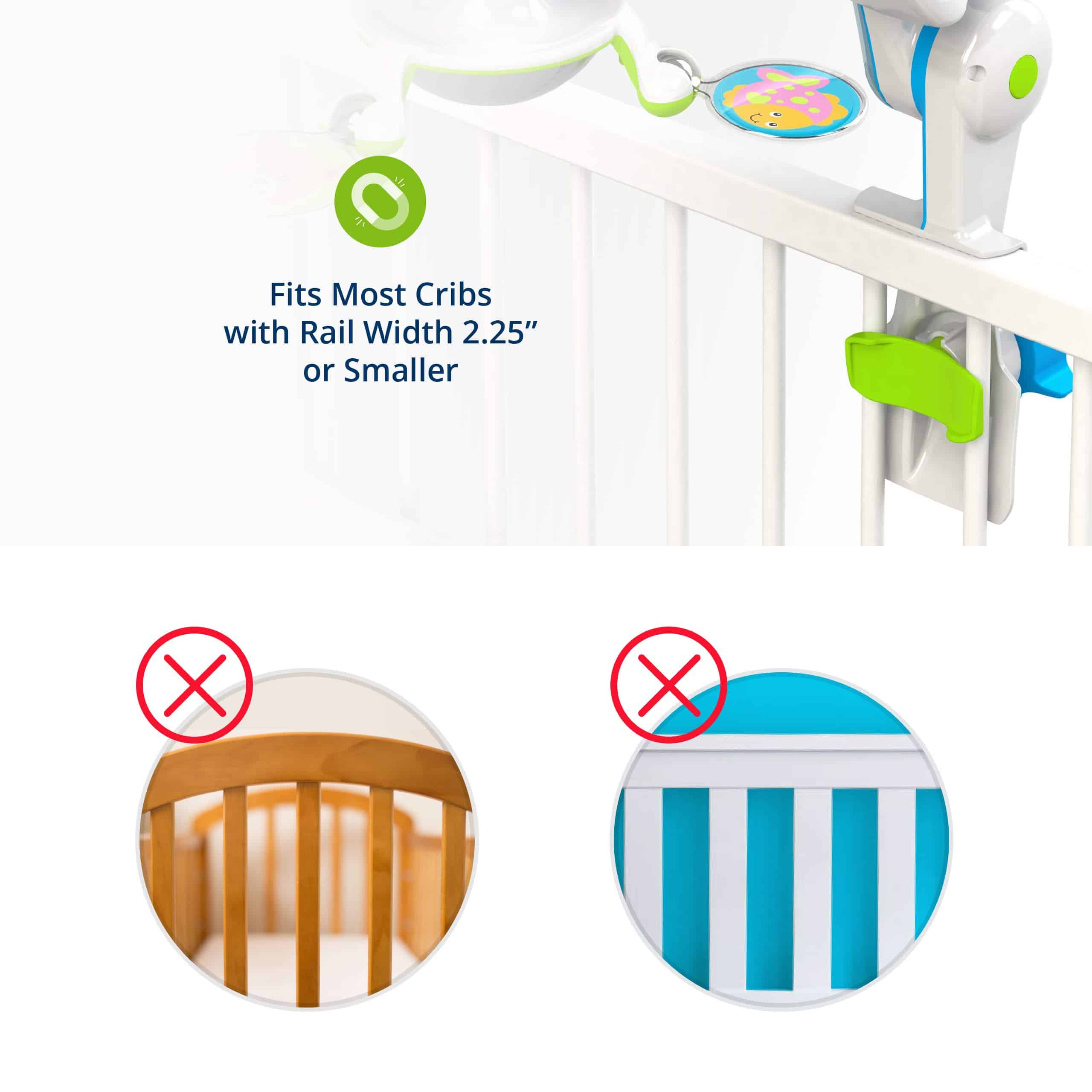 Móvil de Cuna y Proyector para Bebés Nurture Smart - - Imagen 3