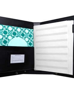 Carpeta de partituras de música de tamaño mediano MSP 9.5"