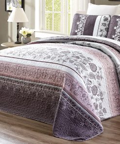 Juego de Colcha de 3 Piezas Oversize (115" X 95") Estampado