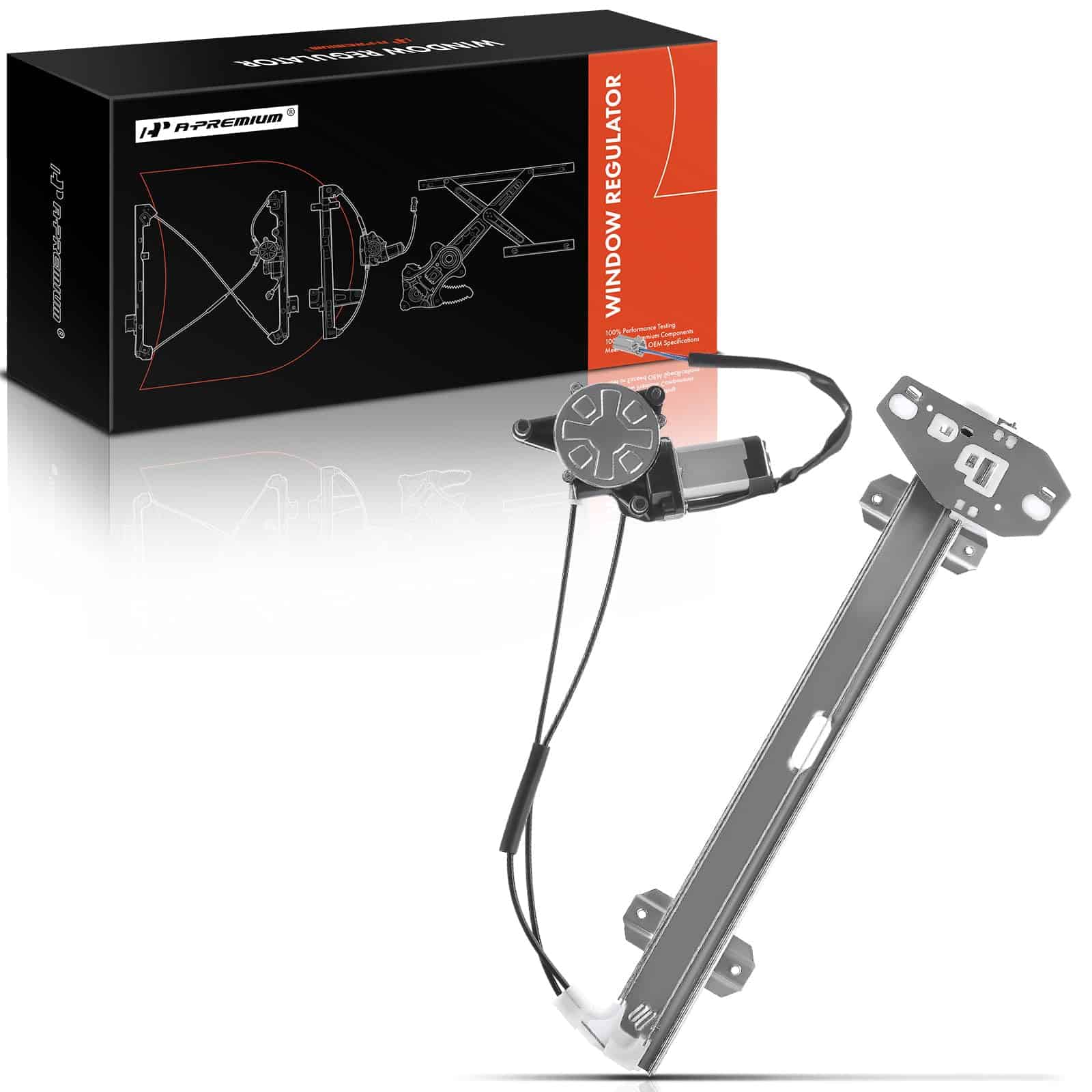 Regulador de ventana con motor de A-Premium para Honda