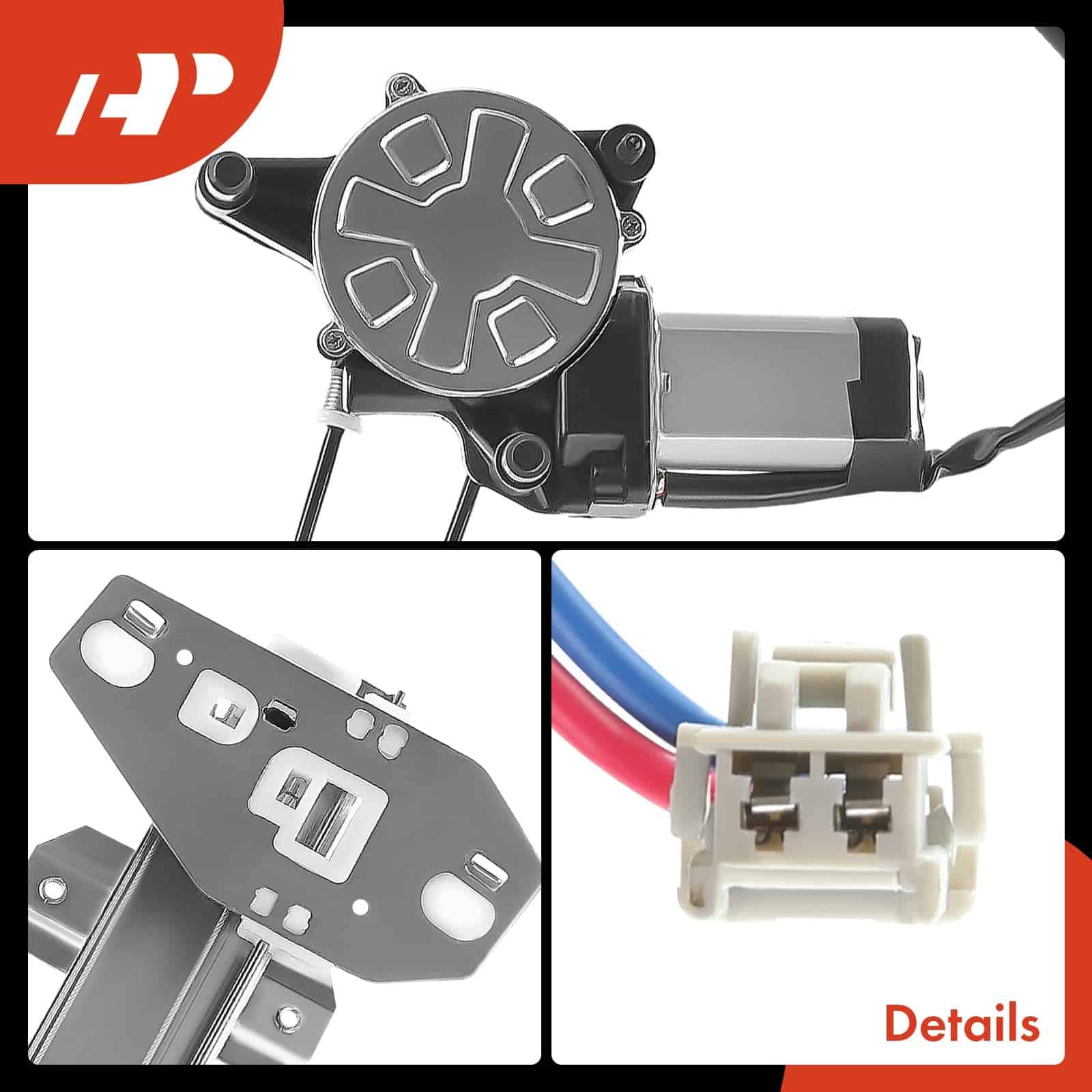 Regulador de ventana con motor de A-Premium para Honda - Imagen 9