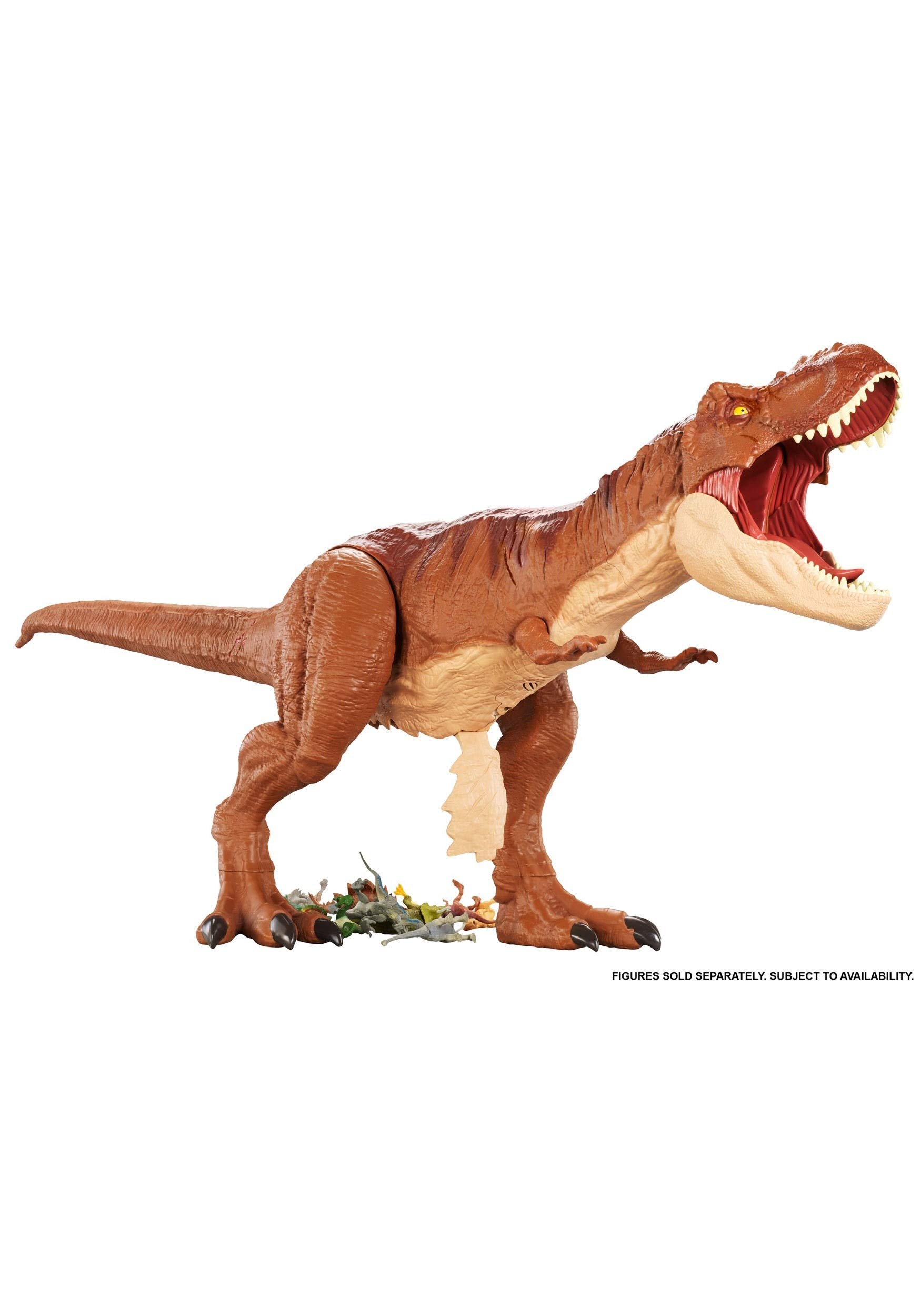 Mattel Jurassic World Super Colossal Tyrannosaurus Rex - Imagen 4