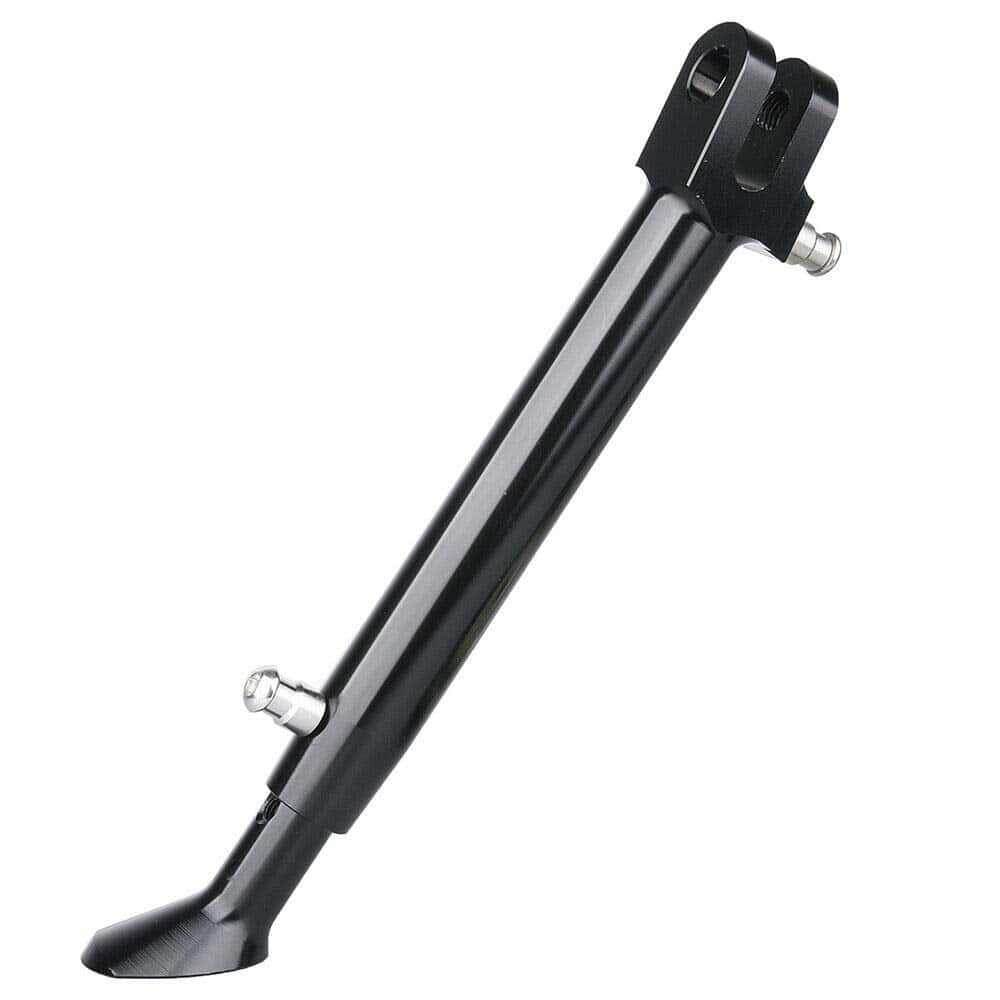 Caballete lateral ajustable CNC negro para Kawasaki ZX-10R