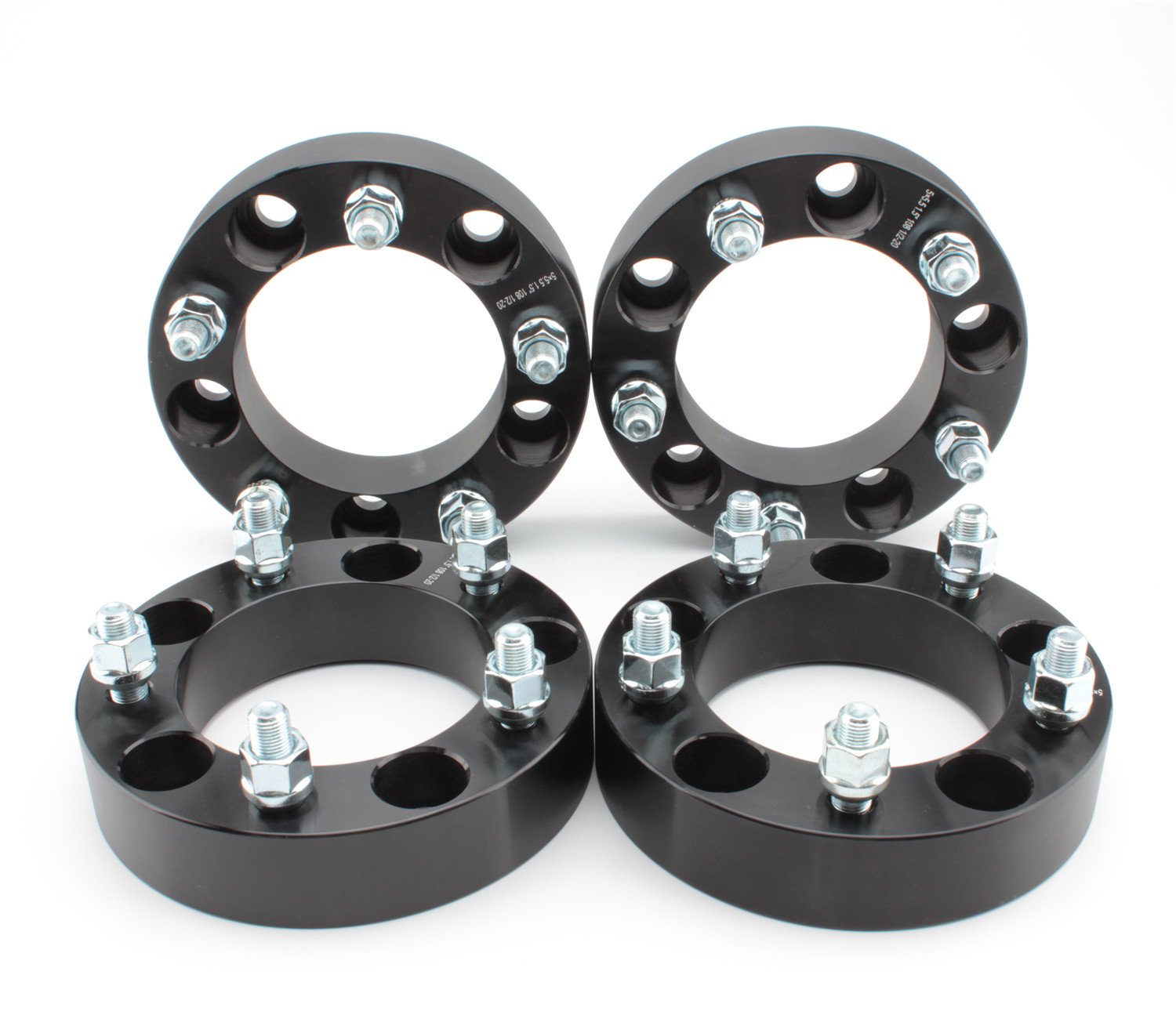 ZY WHEEL 4pcs Separadores de Rueda 1.5"(38mm) de Espesor