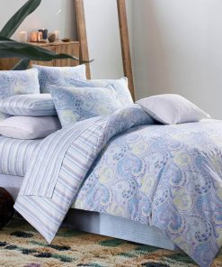 Juego de edredón y fundas Softta Luruxy Chic Paisley Print