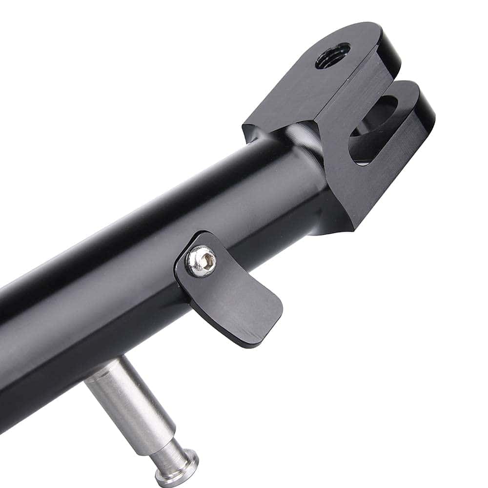 Soporte de pata de cabra lateral negro Motobiker compatible - Imagen 5