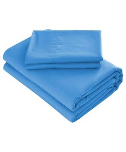 Juego de Sábanas Prime Bedding - 4 Piezas -Azul