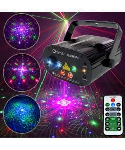 Proyector de luces DJ Chims Rojo Verde Azul LED 96 Patrones