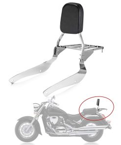 PSLER Respaldo Sissy Bar con Portaequipajes Almohadilla
