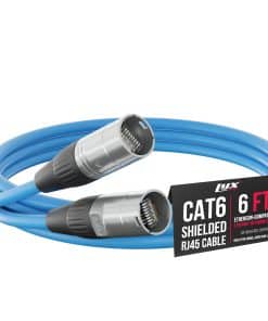 Cable Ethercon Blindado de 1.8 Metros LyxPro - Cable RJ45