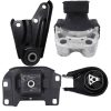 Set de 4 monturas de motor y transmisión ENA compatible con