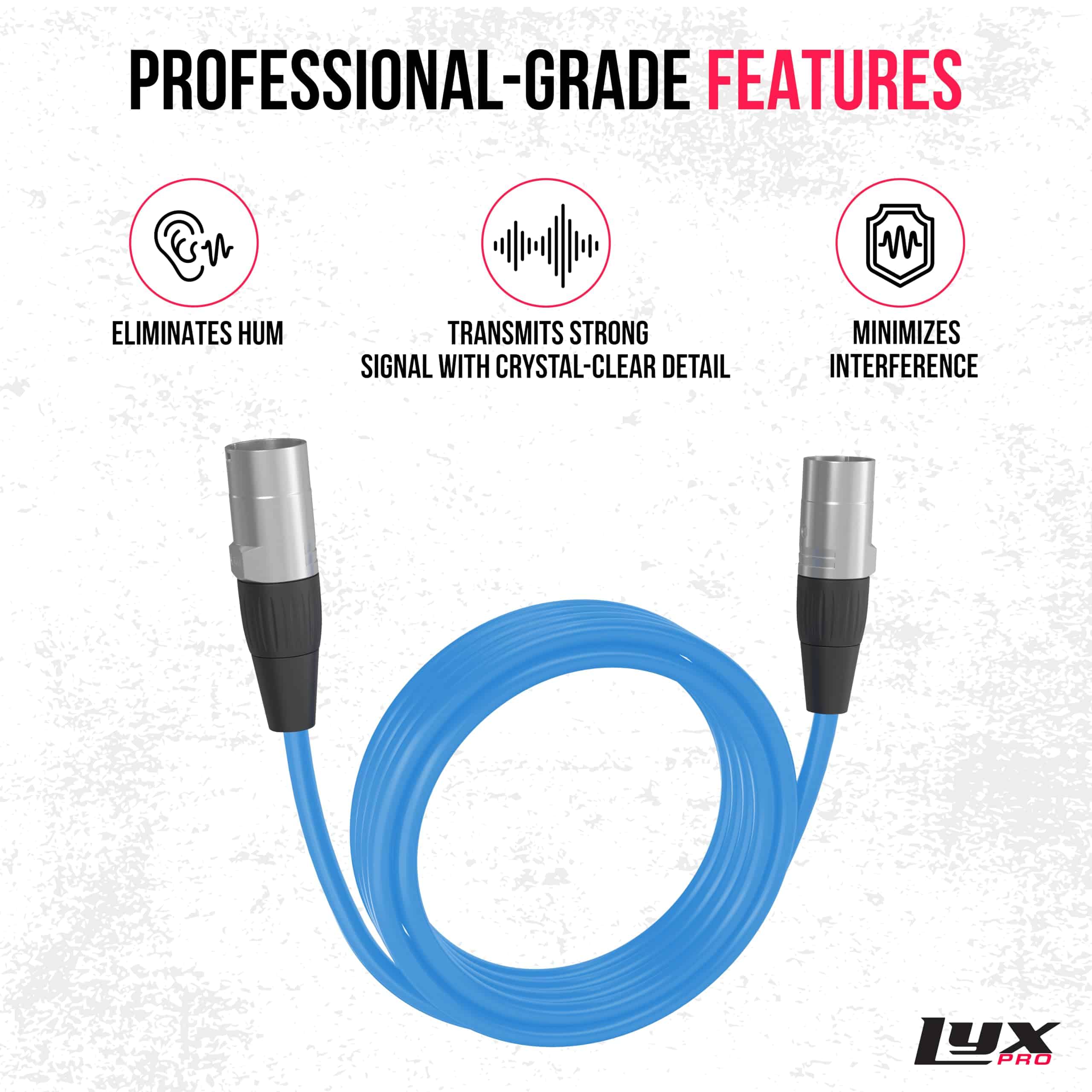 Cable Ethercon LyxPro de 10 Pies - Cable de Audio y - Imagen 5
