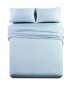 Juego de 2 Fundas de Almohada de Lujo Royal -Azul Sólido